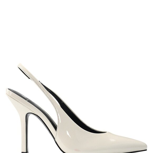 Marc Fisher LTD Emalyn Leather Slip-On Pumps - Picture 2 of 5